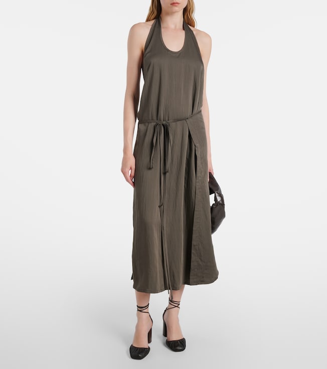 Lemaire Apron gathered midi dress