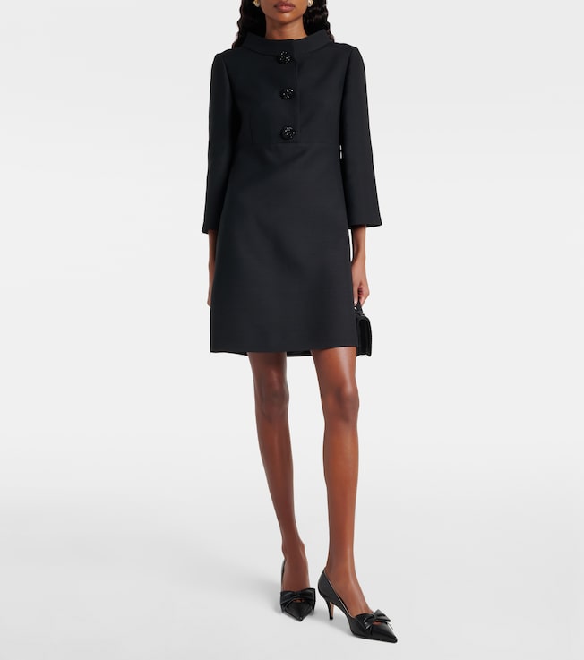 Valentino Crepe Couture minidress