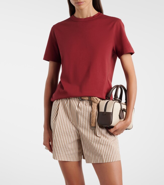 Brunello Cucinelli Monili cotton jersey T-shirt