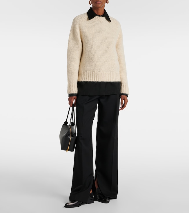 Jil Sander Mohair and wool-blend sweater