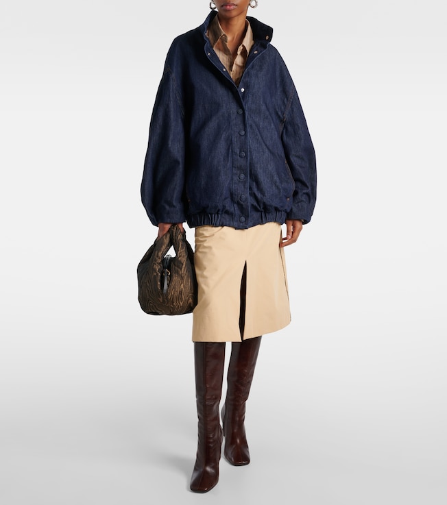 Dries Van Noten Oversized denim jacket