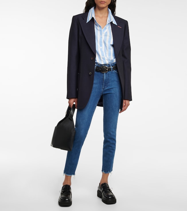 3x1 N.Y.C. Straight Authentic Cropped jeans