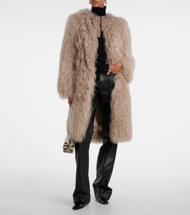 Yves Salomon Shearling coat