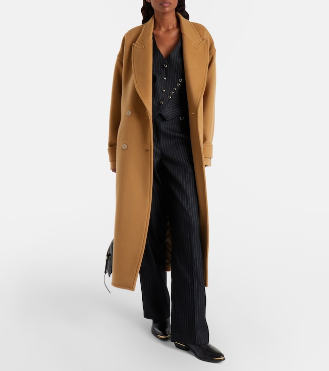 Isabel Marant Winry wool and cashmere-blend coat