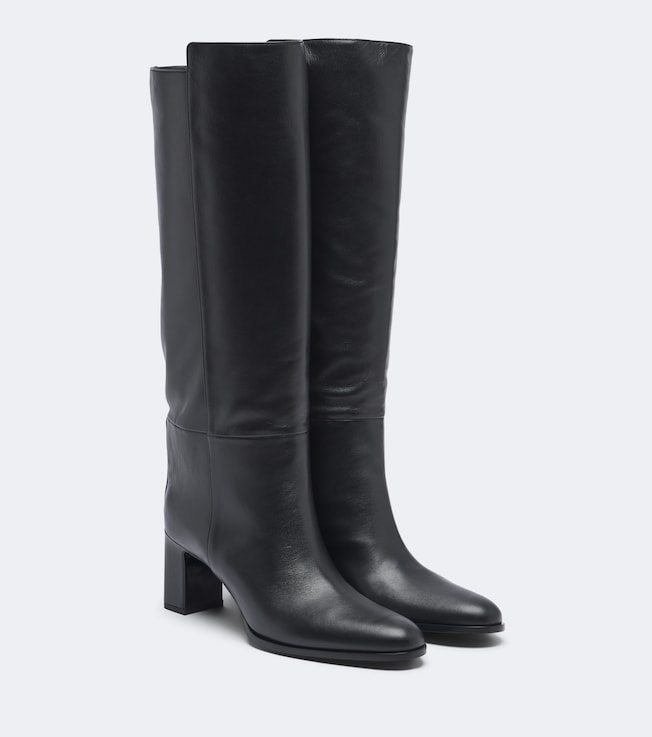 JIMMY CHOO Caly leather knee-high boots