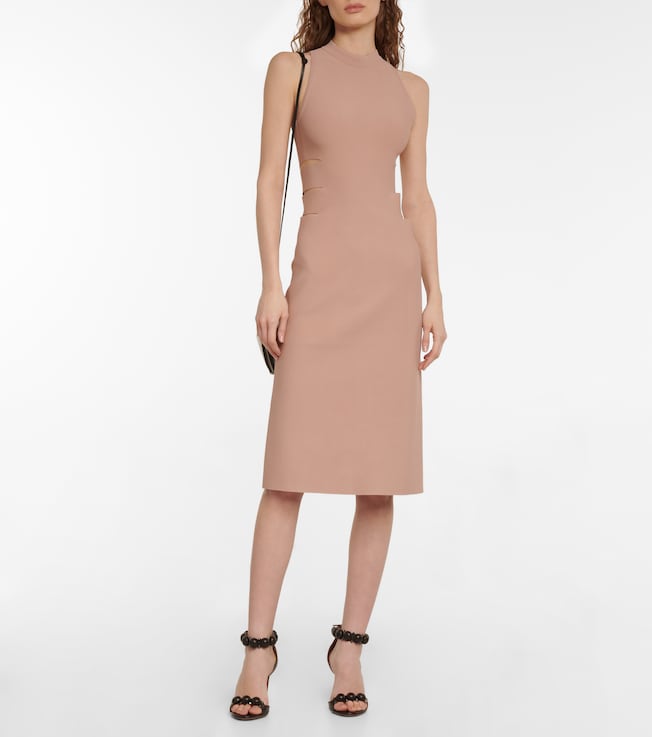 Alaïa Cutout midi dress