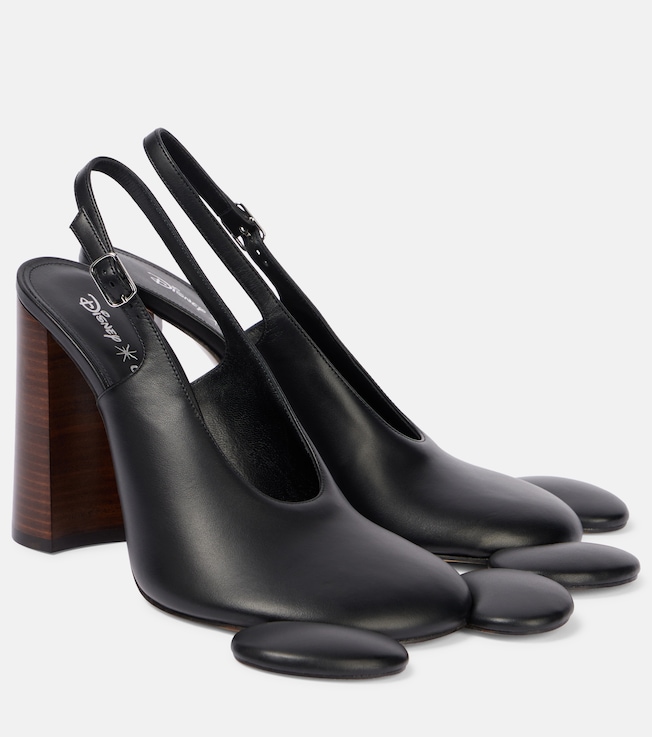 Coperni x Disney® Mickey leather slingback pumps