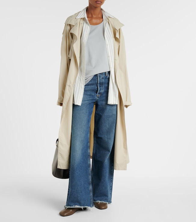 Agolde Dame high-rise wide-leg jeans