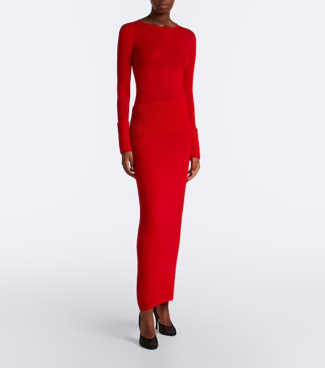Alaïa Wool maxi dress