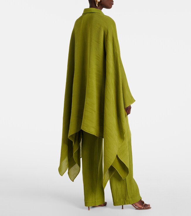 Taller Marmo Taller Marmo Guadalupe pleated kaftan
