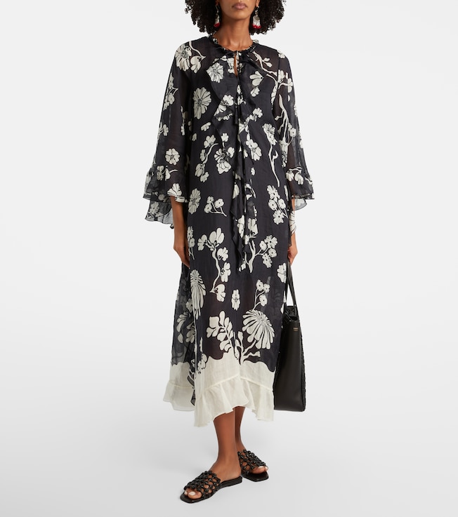 Dorothee Schumacher Floral Daydream midi dress