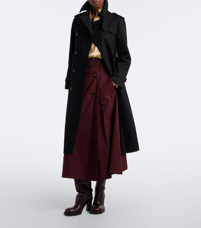Burberry Waterloo cotton trench coat