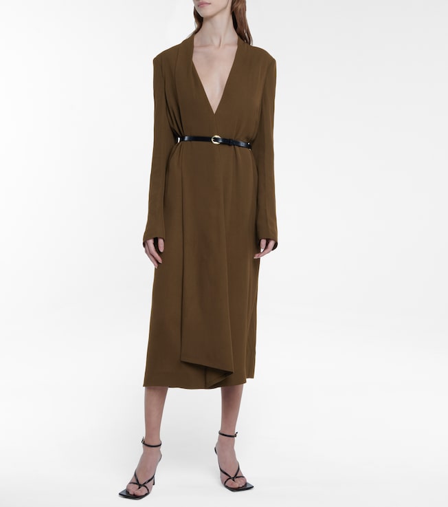 Petar Petrov Arvis gabardine midi dress