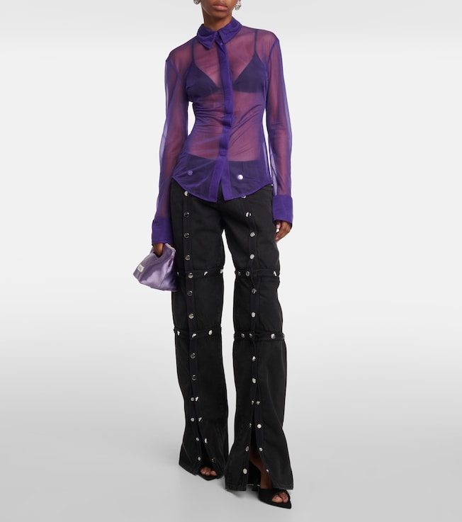 THE ATTICO Knitted shirt