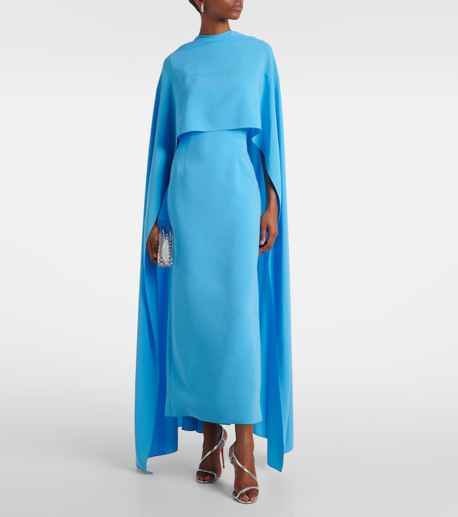 Roksanda Elina caped midi dress