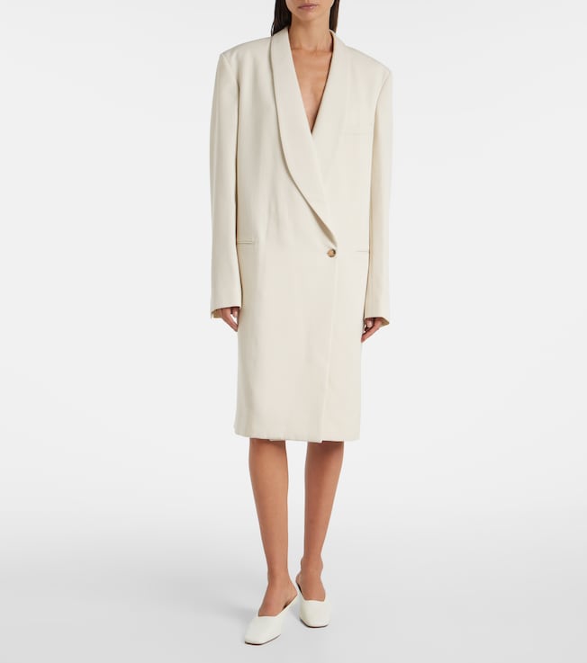 Calvin Klein Collection Evelyn double-breasted wool coat