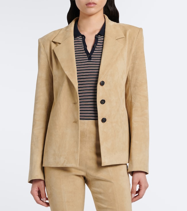 Stouls Helly suede blazer