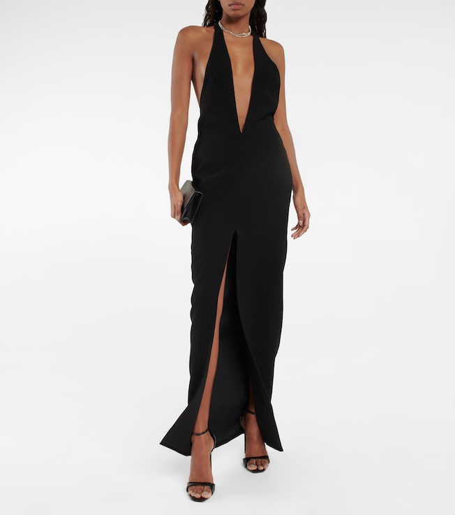 Mônot Halter-neck gown