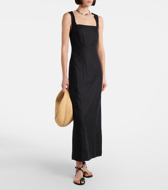Faithfull Felice linen midi dress