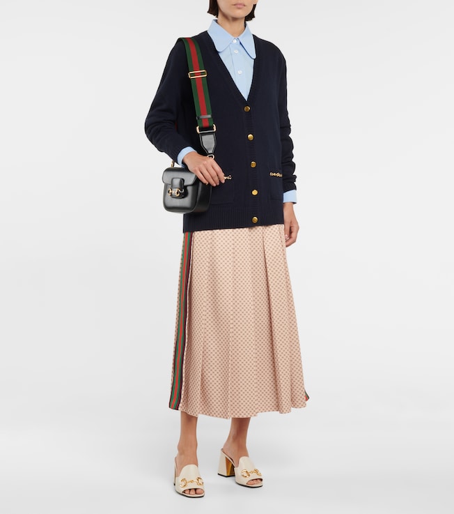 Gucci Chain-trimmed cashmere cardigan