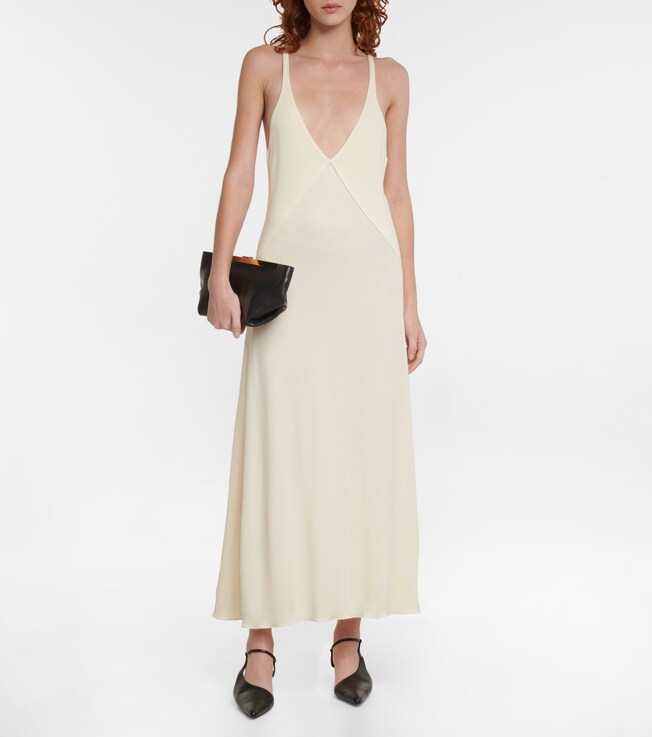KHAITE Francine jersey maxi dress