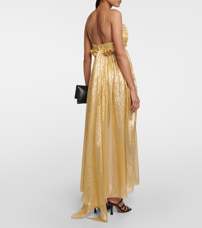 Petar Petrov Petar Petrov Allas silk-blend maxi dress