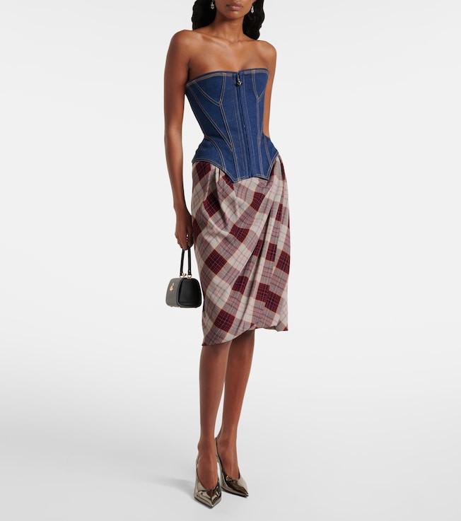 Vivienne Westwood Denim corset 