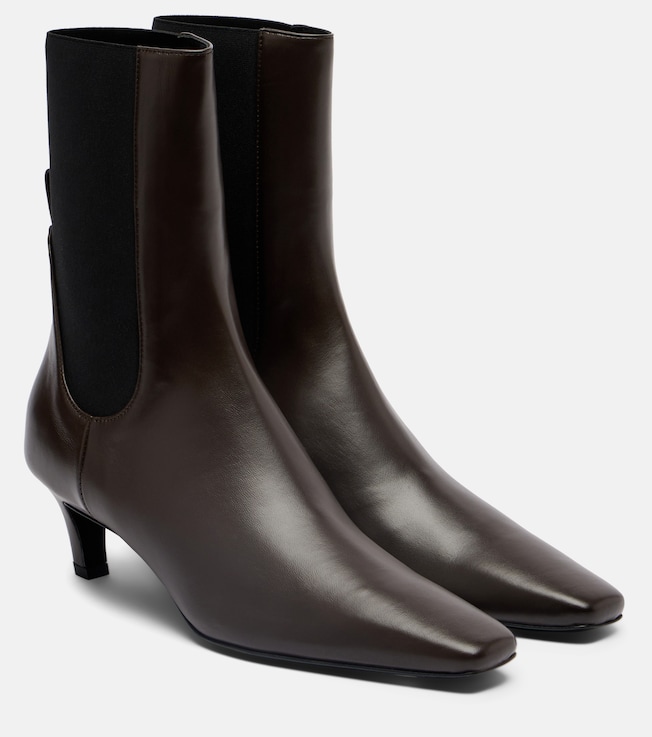 TOTEME 50 leather Chelsea boots