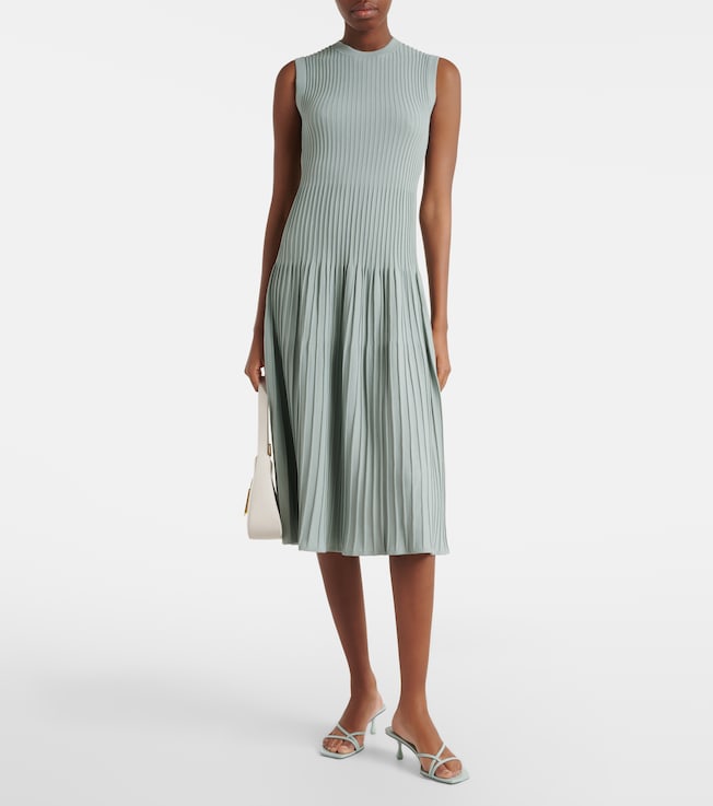 Max Mara Egizio ribbed-knit midi dress