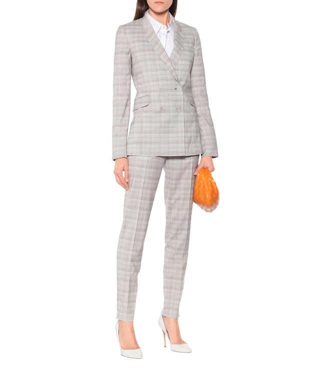Gabriela Hearst Helena checked stretch-wool blazer