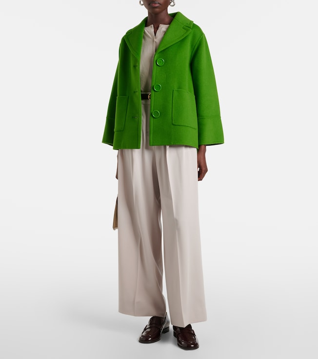 S Max Mara Nichols wool wide-leg pants