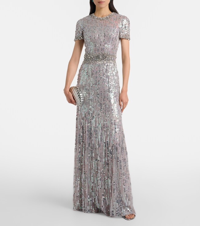 Jenny Packham Celeste embellished gown