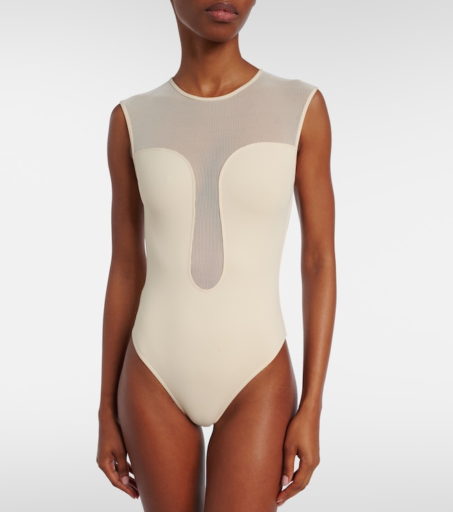 Eres Unique mesh-trimmed swimsuit