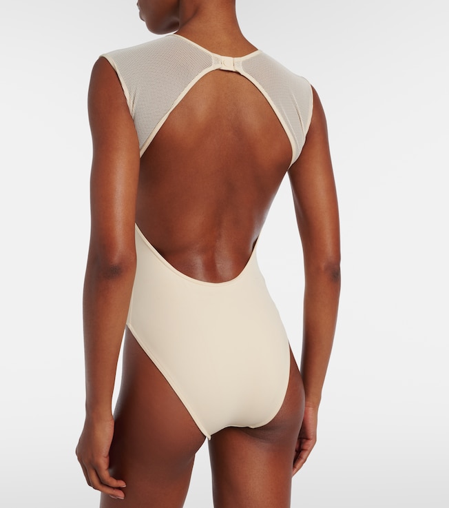 Eres Eres Unique mesh-trimmed swimsuit
