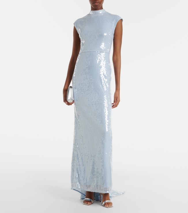 Rotate Sequined gown