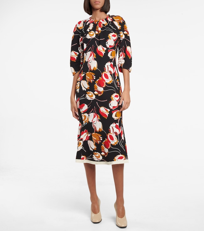 Marni Floral-printed dress