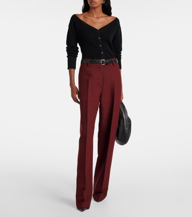 LISA YANG Beata off-shoulder cashmere cardigan
