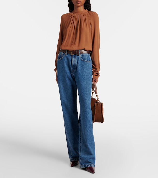 JOSEPH Garcia draped blouse