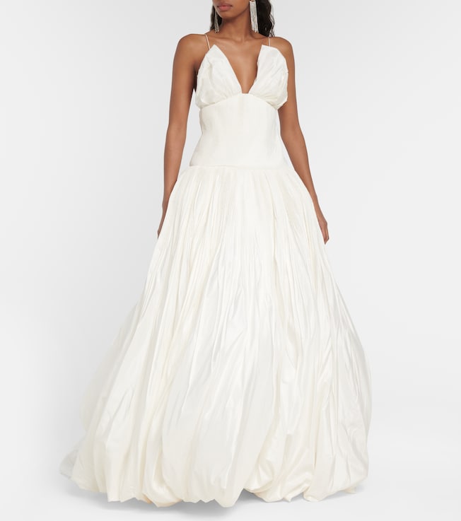 Danielle Frankel Bridal Leith silk taffeta gown