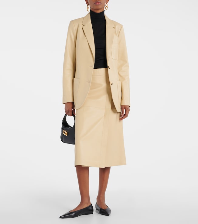 JOSEPH Jacques leather blazer