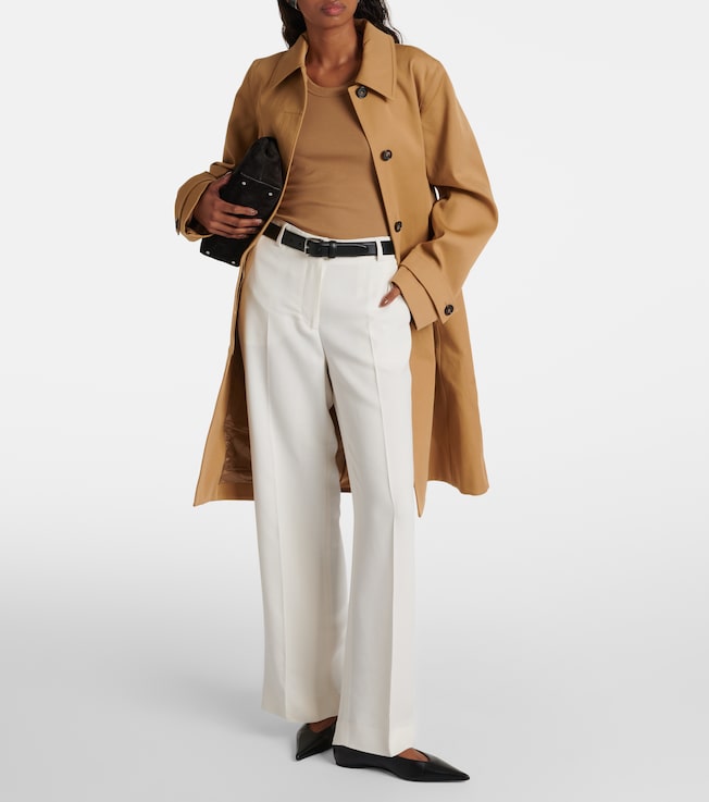 TOTEME Mid-rise straight pants