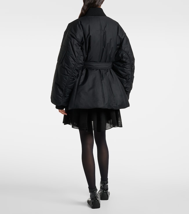 Alaïa Alaïa Belted cotton-blend jacket