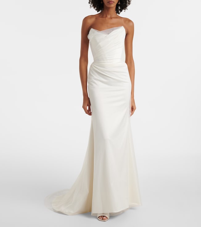 Vivienne Westwood Bridal Nova Reha tulle and satin gown