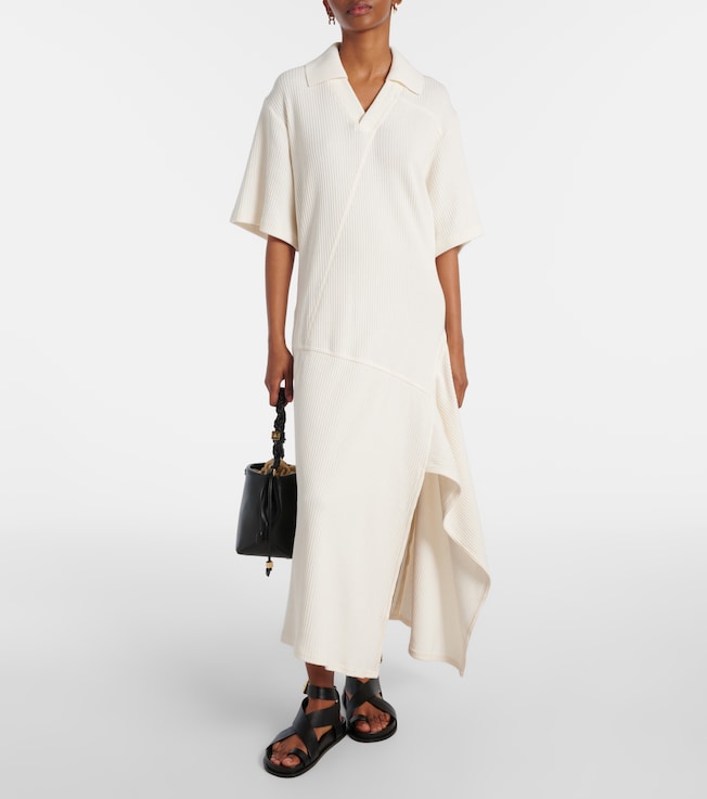 Plan C Cotton midi dress