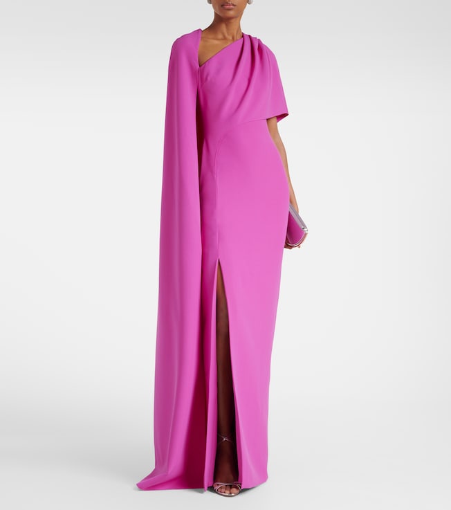 Safiyaa Contessa asymmetric gown