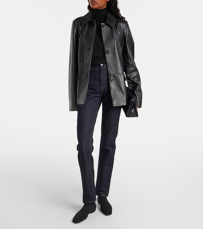 TOTEME High-rise slim jeans