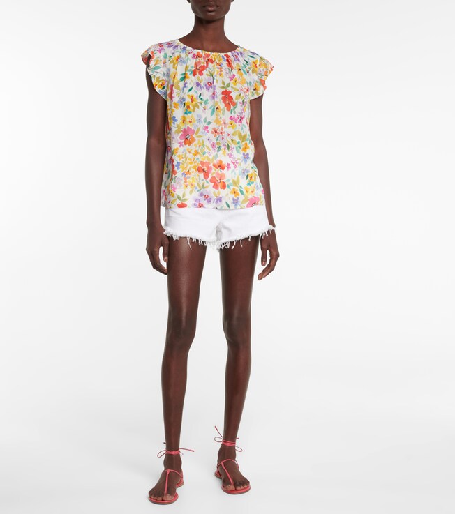 Velvet Elliott floral blouse