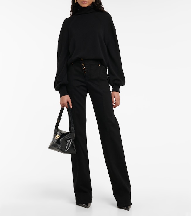 Tom Ford Asymmetrical cotton pants