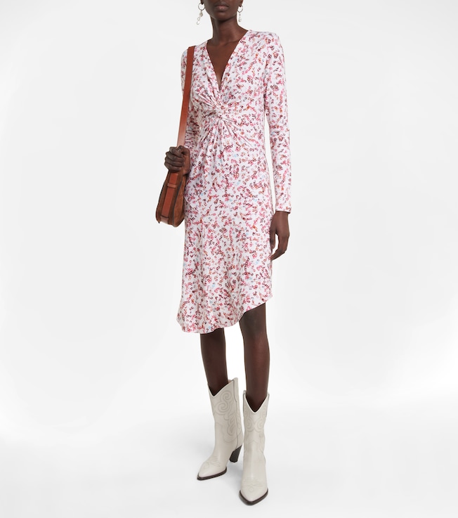 Marant Étoile Marant Etoile Jadiya printed jersey midi dress