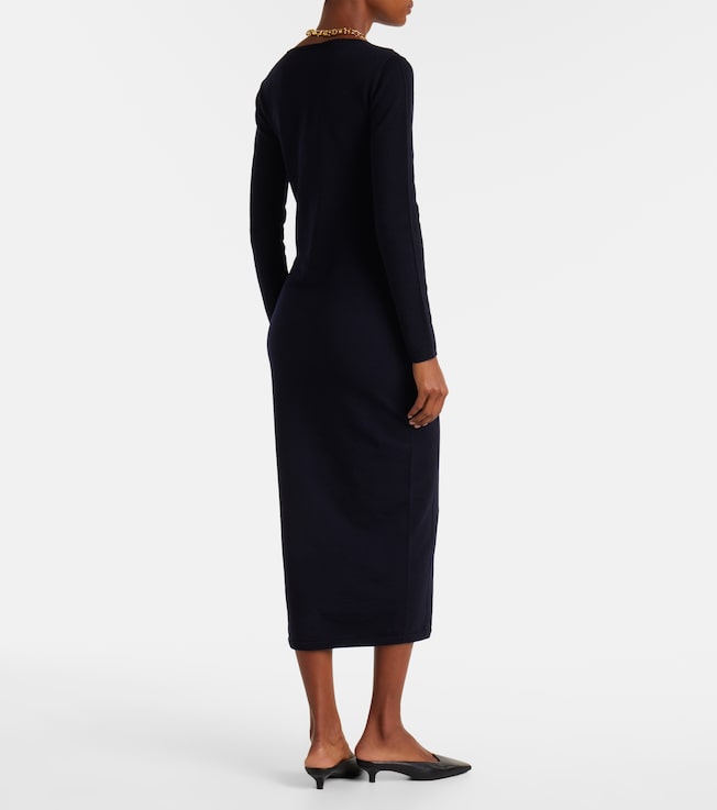 Max Mara Sophia wool-blend midi dress